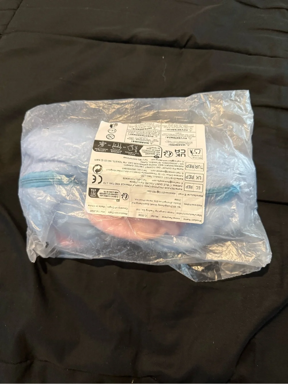 Plush Eeyore Makeup Bag